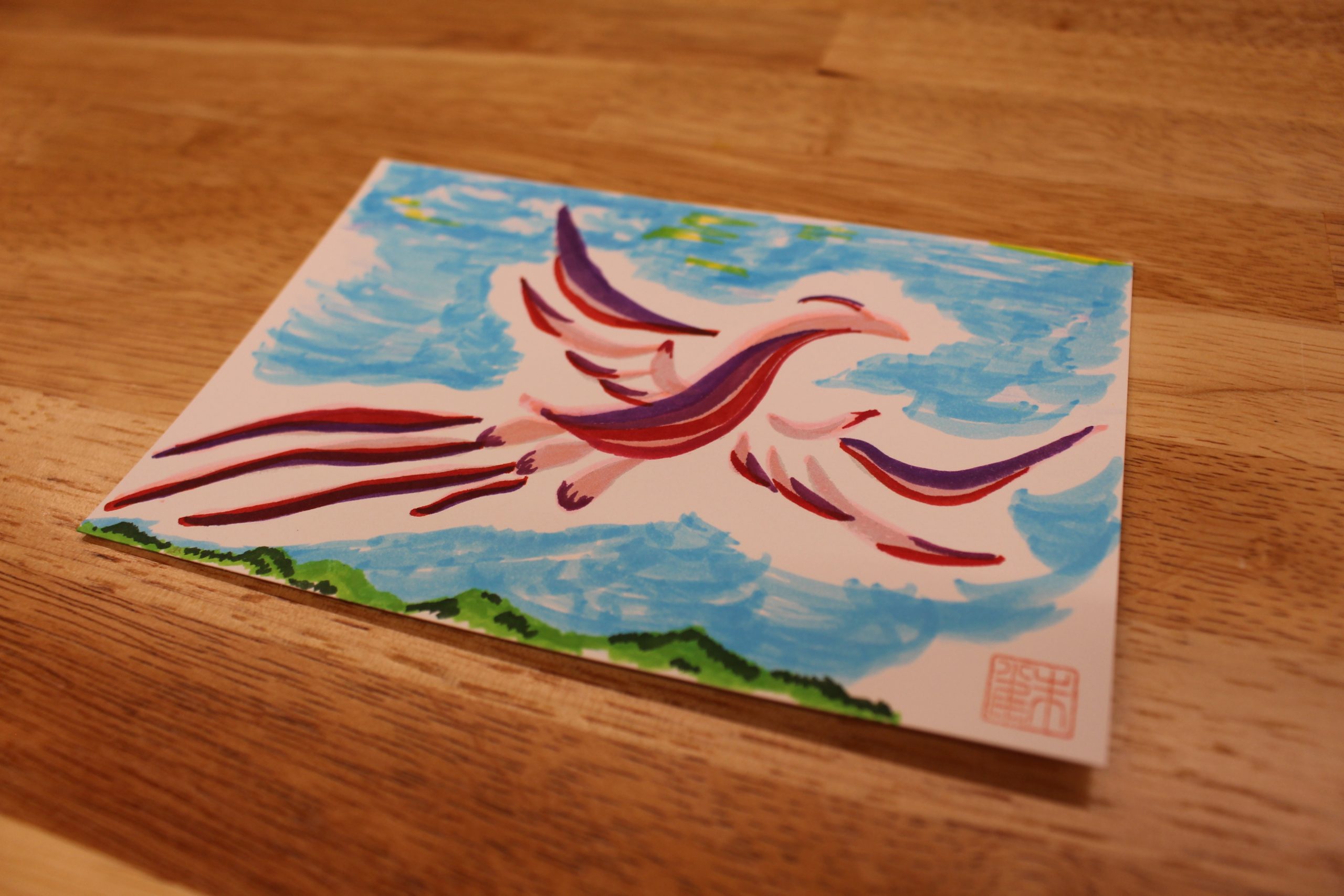キトラ古墳壁画公開記念 「飛鳥オリジナルポストカードづくり」（1月21日～2月19日）
